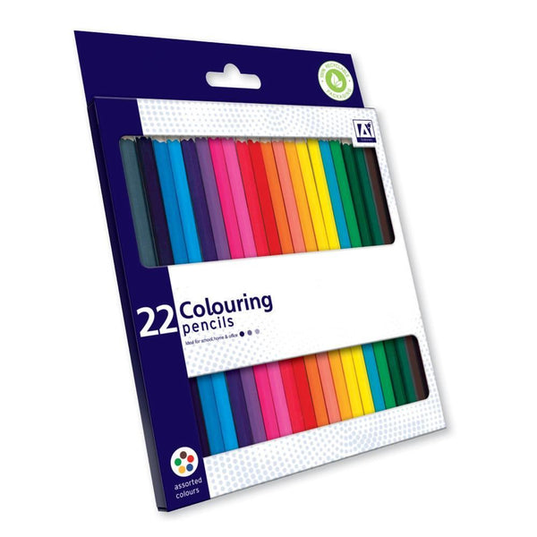Anker Colouring Pencils 22 Pack - Vibrant & Long-Lasting