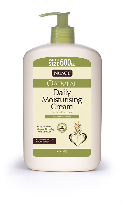 NUAGE OATMEAL DAILY MOISTURISING CREAM 600ML. NUA1205