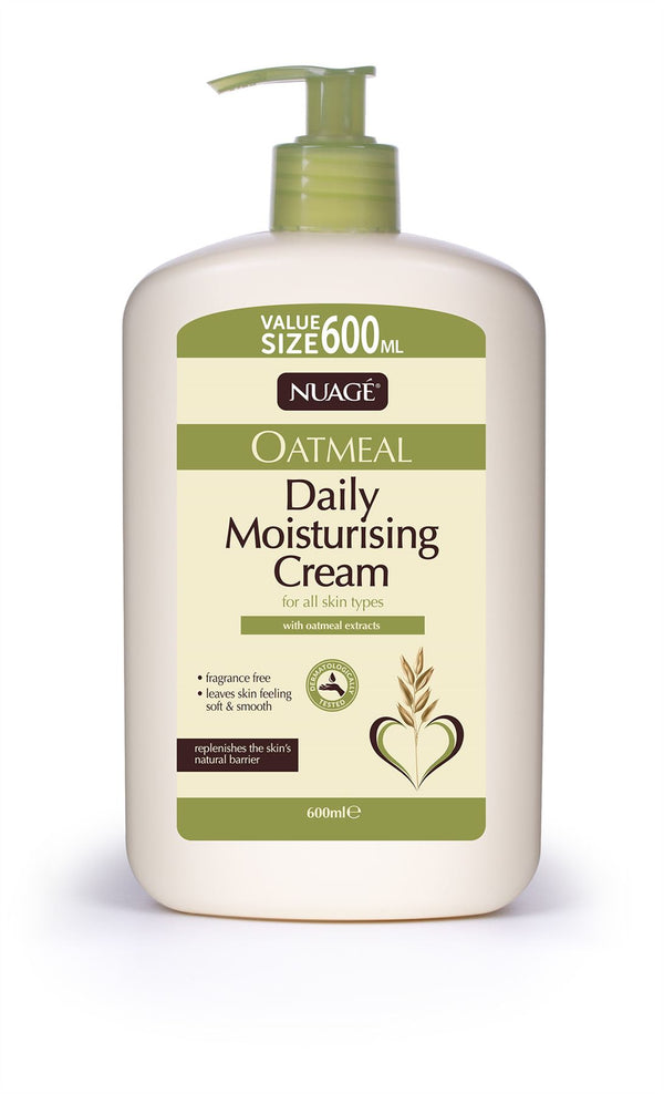 NUAGE OATMEAL DAILY MOISTURISING CREAM 600ML. NUA1205