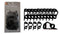 50 EXTERNAL LIGHT GUTTER HOOKS BLACK. 56477 FF04B