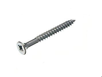 Twinthread Wood Screws - STAR PACK 10 POZI CSK 8X 2 1/2'