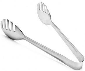 STAINLESS STEEL SALAD TONG 9". 32038