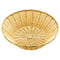 ZODIAC POLY RATTAN ROUND BASKET 25CM X 10". RB2-10