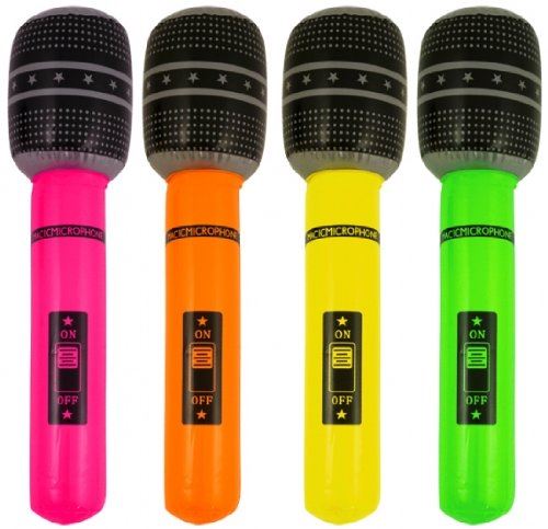Inflatable Party Microphone X99115 - Perfect Accessory for Fun!