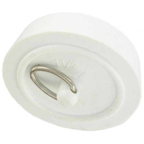 Sink Plug White - FAST PAK VALUE 2526 Bath/Sink Plugs 3-Pack