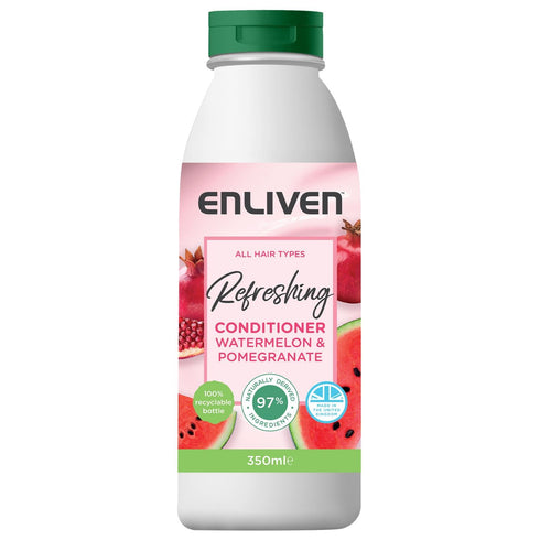 ENLIVEN WATERMELON AND POMEGRANATE REFRESHING HAIR CONDITONER 350ML. C005739