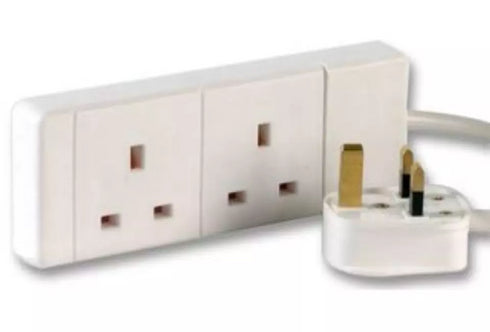 Extension Lead 5m - PIFCO 2 Gang 13A Power Solution