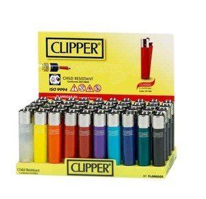 Clipper Lighters Bulk 40-Pack - Assorted Random Designs