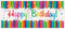 Happy Birthday Banner - Giant 5ft Rainbow Ribbons UNI49567