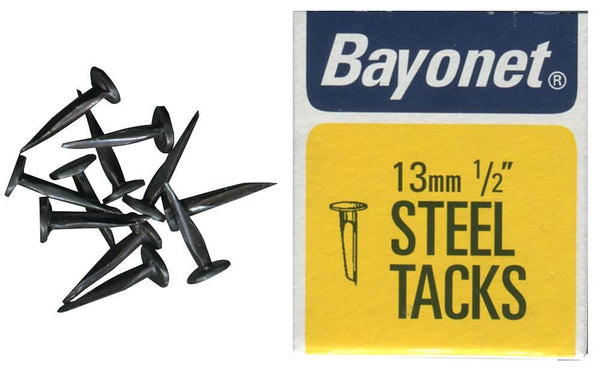 Blued Steel Tacks 13mm 50g - Durable FS10204 Fasteners
