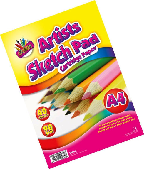 A4 Sketch Pad - Tallon 40 Sheets T5680 for Artists & Designers