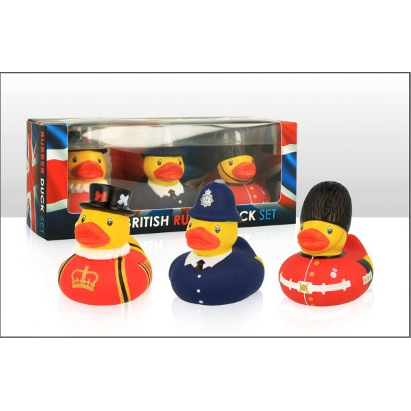 London Uniform Rubber Ducks - Collectible Set of 3 | EL72474