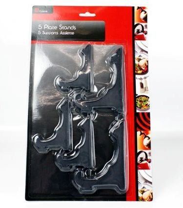 Plastic Plate Stands - Durable Home Smart 6-Pack DGI0055A