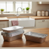 CAROLINE FOIL TRAY WITH LIDS 93X184X49MM 23OZ 6/PK. 1002
