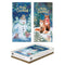 CHRISTMAS CARDS WOOD SNOWMAN / FOX - PACK OF 12 SLIM BOXED. TAX9024A