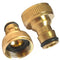 Brass Hose Connector 3/4 Inch - AMTECH U2515