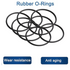 REPLACEMENT O-RINGS TO FIT 45MM (RING DIA 35MM) METAL BASIN PLUG M7473