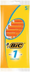 BIC Disposable Razors Sensitive Skin 5 Pack - BIC1RAZORS
