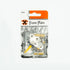 SHAW X NICKLE PLATED FRAME PLATES 25MM. FS12861