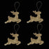 SET OF 4 REINDEER TREE TRIMS. PI451631
