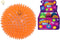 Light Up Squeaky Ball - Spiky, Colorful, and Fun for Pets | TY1341