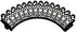 Black Cupcake Wrappers - Elegant 12 Pack 5412