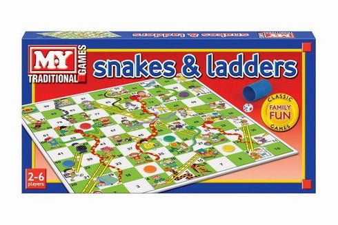 MY TRADITIONAL SNAKES & LADDERS GAME. TY0057