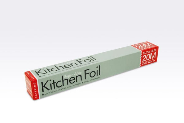 ESSENTIAL SUPER VALUE KITCHEN FOIL 450MM X 20M / 66FT. JR4520RLN