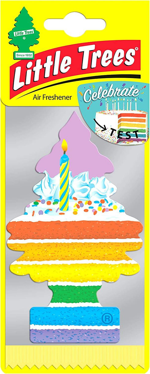 LITTLE TREES CAR AIR FRESHENER - CELEBRATE. MTR0085