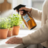 ELLIOT GLASS SPRAY BOTTLE BROWN 480ML. 10F01284