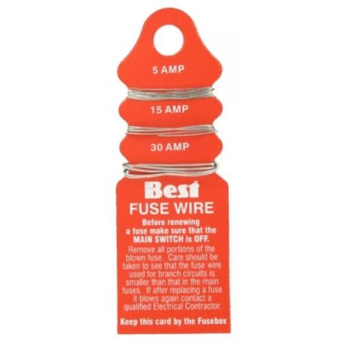 Fuse Wire Carded - FAST PAK VALUE 5909 (5A, 15A, 30A) - 1 Pack