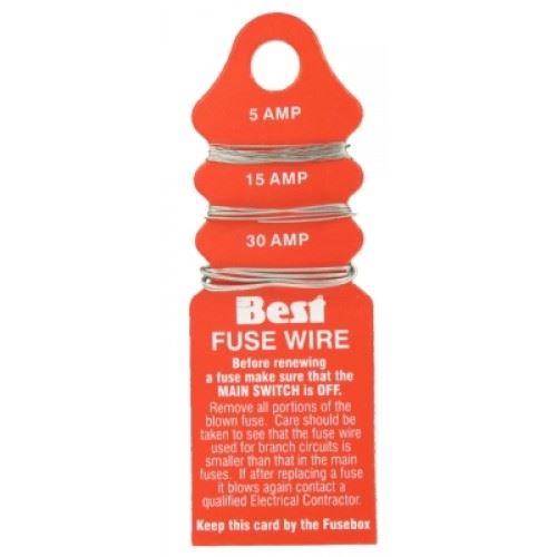 Fuse Wire Carded - FAST PAK VALUE 5909 (5A, 15A, 30A) - 1 Pack