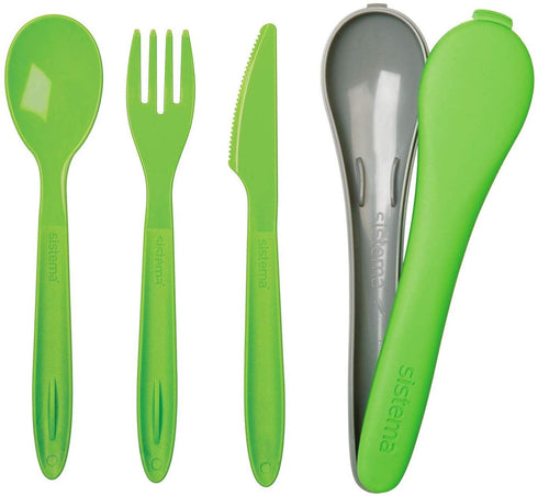 SISTEMA CUTLERY SET WITH CARRY CASE ASSORTED. SIS1918