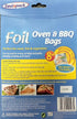 BBQ Foil Bags - Sealapack Oven & Grill Bags 6 Pack SAP026