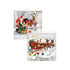GIFTMAKER SANTA CHRISTMAS GREETINGS CARDS 10/PK. GC803