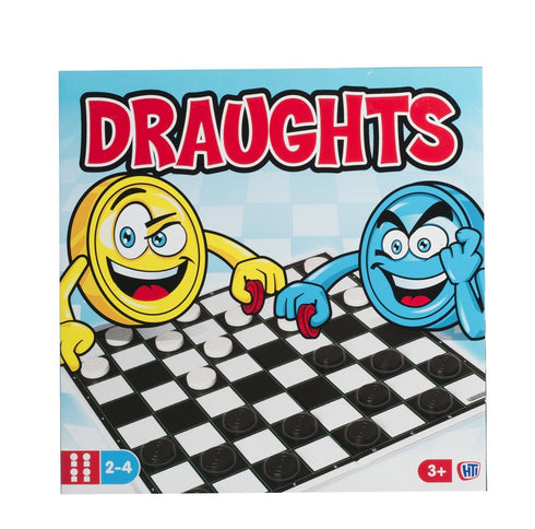 Traditional Draughts Game - Classic Family Board Fun | HTI 1374327