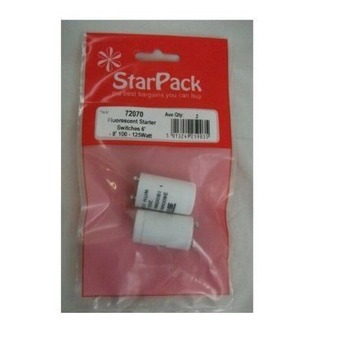Fluorescent Starter Switch for 6-8ft Lamps - 72070