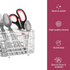 CHROME CUTLERY CADDY OVEL TRAY. AP5661