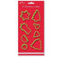 ASSORTED 8 CHRISTMAS CUTTERS DOUGH COOKIE BISCUIT. HCCC HCCT