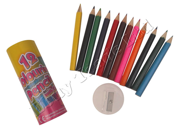 Half Size Colored Pencils - TALLON 12 Pack TA5023
