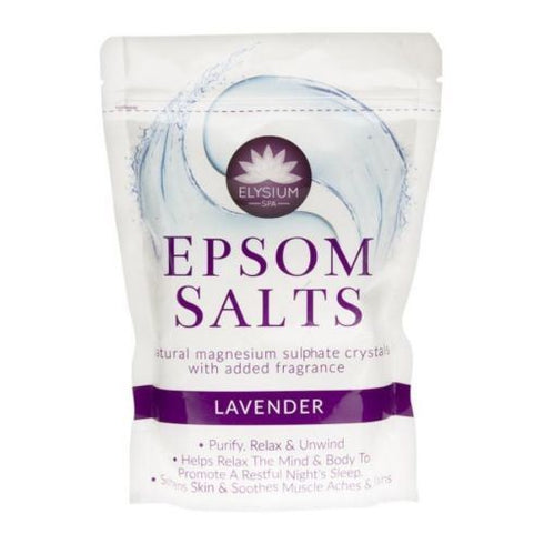 Lavender Epsom Salts - ELYSIUM SPA Natural 450gm ELY1001