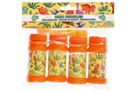 DINOSAUR BUBBLES TUBS 60ML 4/PK. LG4906