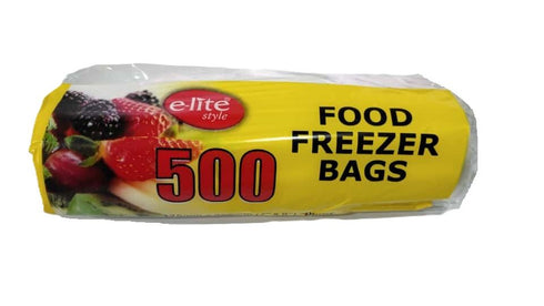 ELITE FOOD FREEZER BAGS 500/PK. 2006005