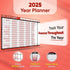 2024 Wall Planner - Tallon Full Year Calendar 3805 for 2024-2025
