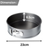 CHEF AID NON STICK SPRINGFORM CAKE PAN 23CM X 6.5CM. 10E10321