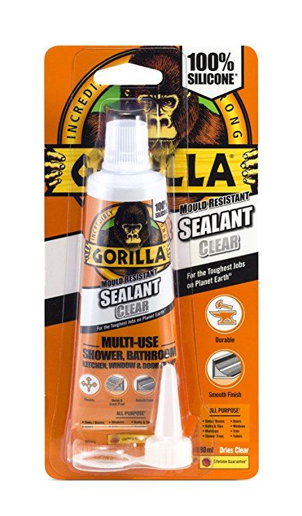 Mould Resistant Sealant - Gorilla Glue Clear 80ml 1144301