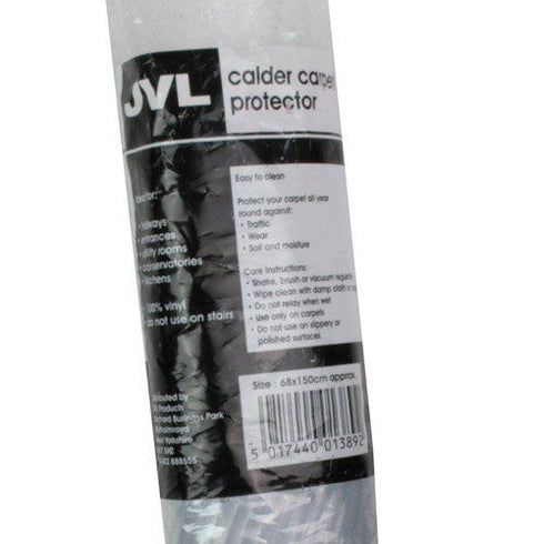 Vinyl Carpet Protector - JVL Heavy Duty 68x150cm 01-389