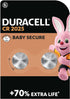 CR2025 Coin Battery - Duracell Specialty 3V Lithium 2-Pack