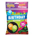 TIME TO PARTY HAPPY BIRTHDAY PARTY BALLOONS 25/PK. OL311360