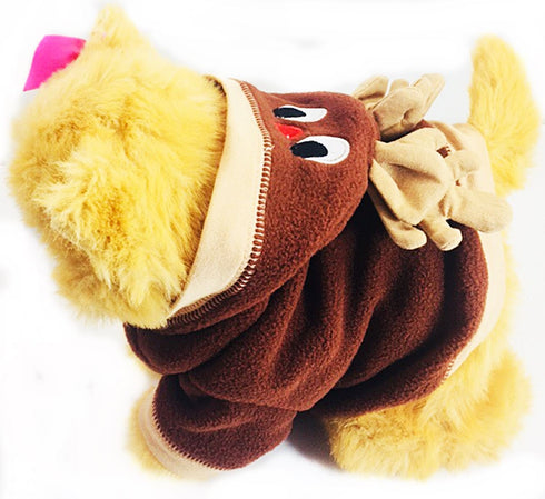 RUDOLPH REINDEER PET / DOG SUIT COSTUME 30CM. PE109630
